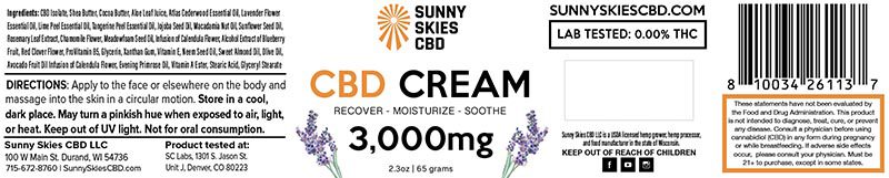 CBD Moisturizing Cream