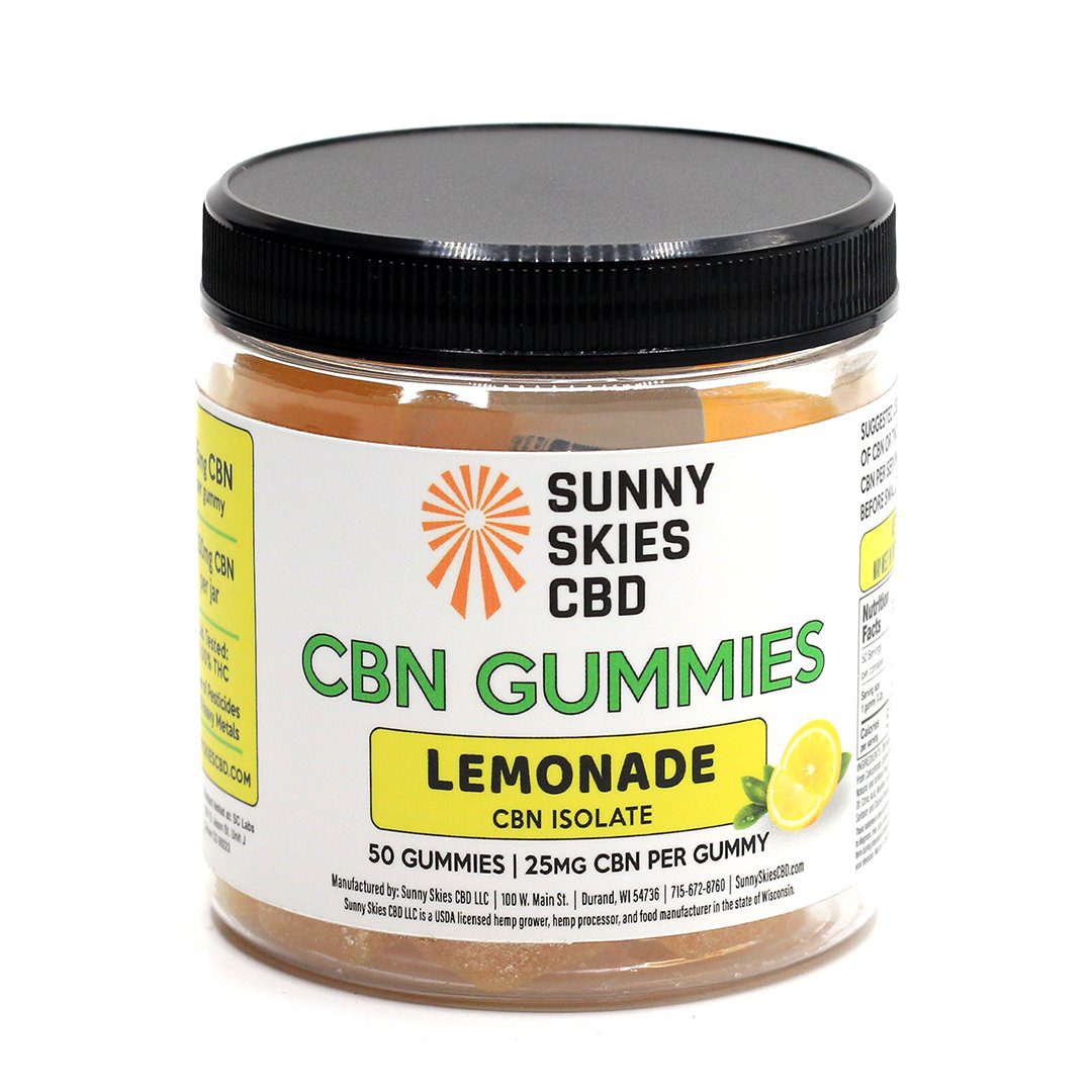 CBN Isolate Gummies - Lemonade
