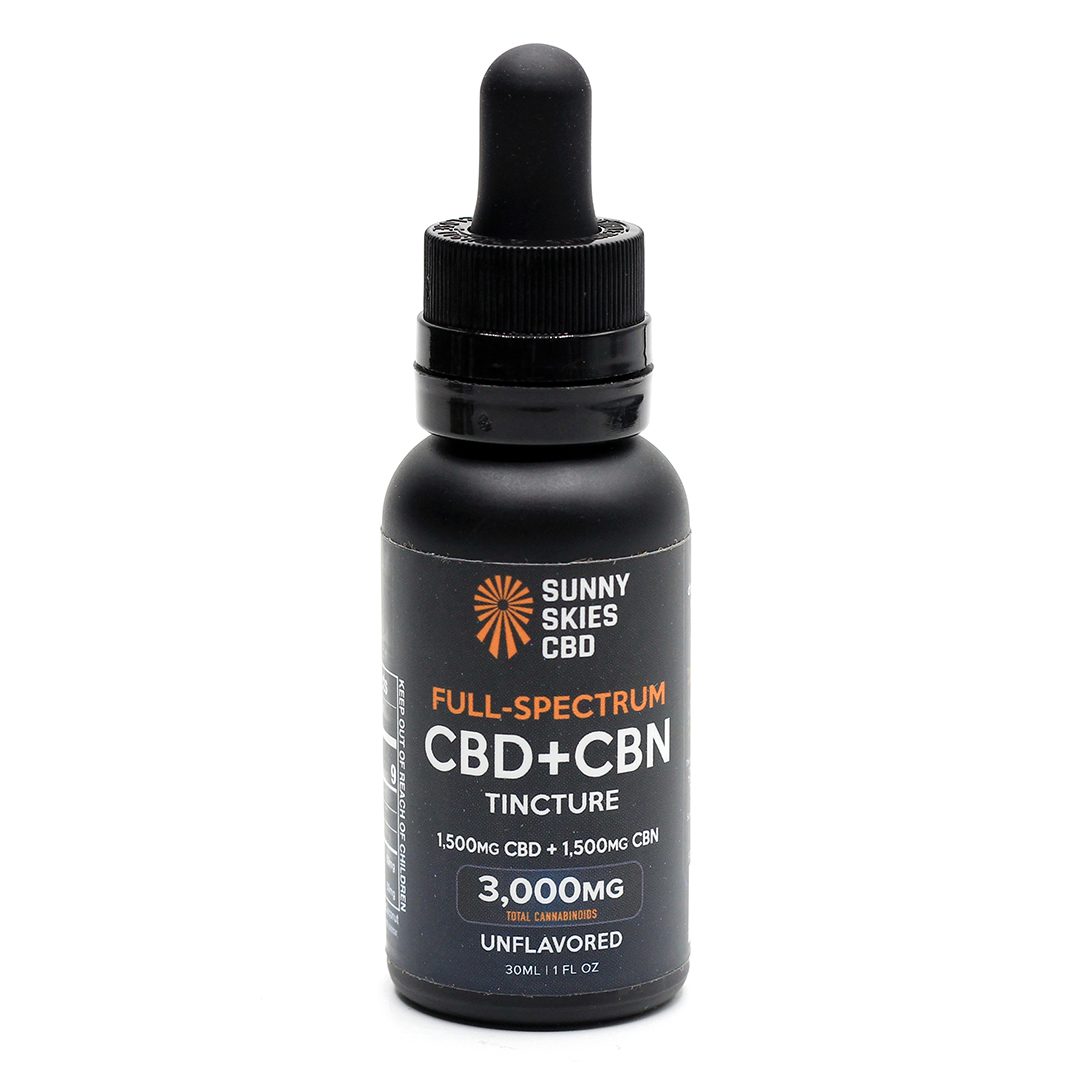 Óleo de CBD+CBN Full-Spectrum - Sem Sabor