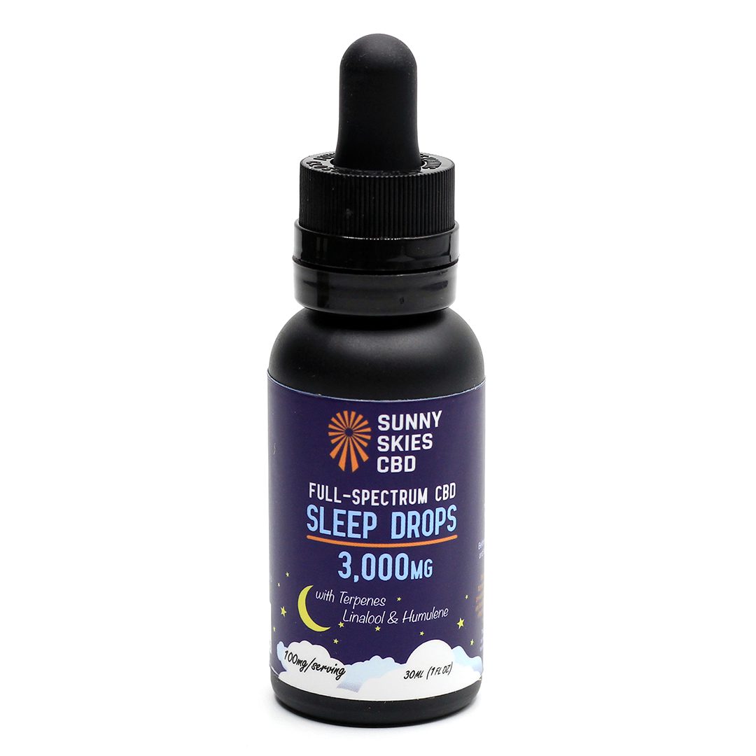 Óleo de CBD Full-Spectrum - Gotas para Dormir
