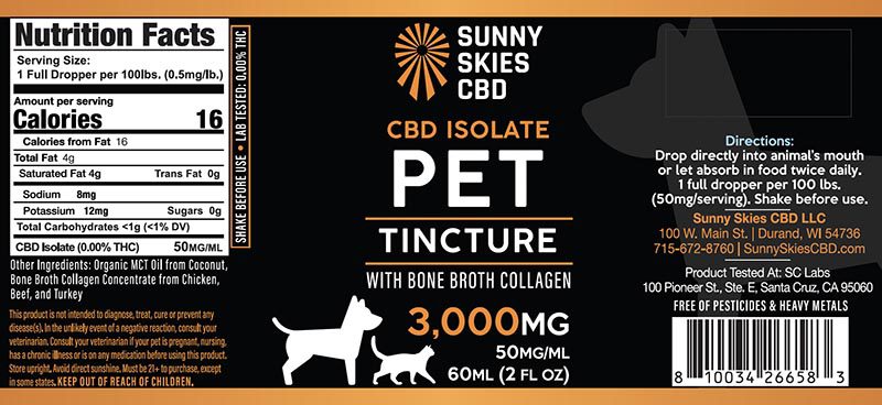 CBD Pet Tincture