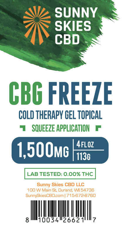 CBG Freeze Gel (Squeeze Bottle)