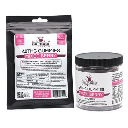 Delta-8 THC Gummies - Mixed Berry