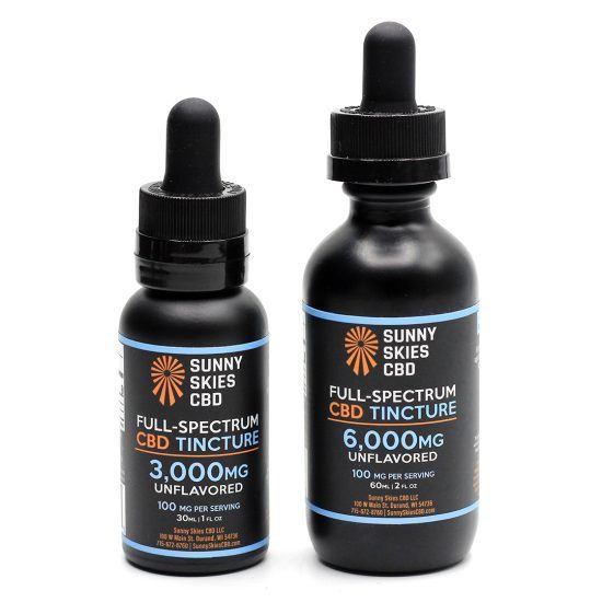 Full-Spectrum CBD Tincture - Unflavored