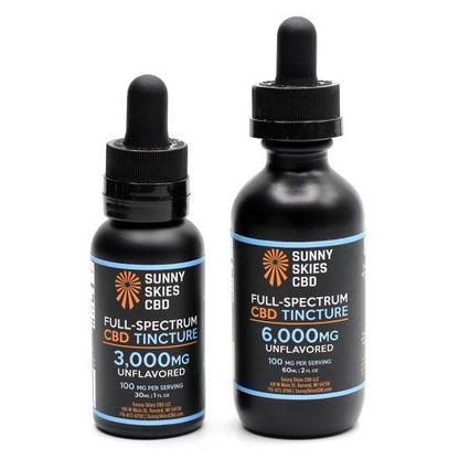 Full-Spectrum CBD Tincture - Unflavored