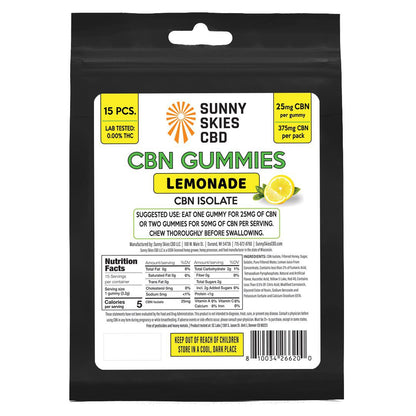 CBN Isolate Gummies - Lemonade