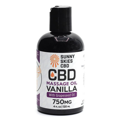 CBD Massage Oil – Vanilla