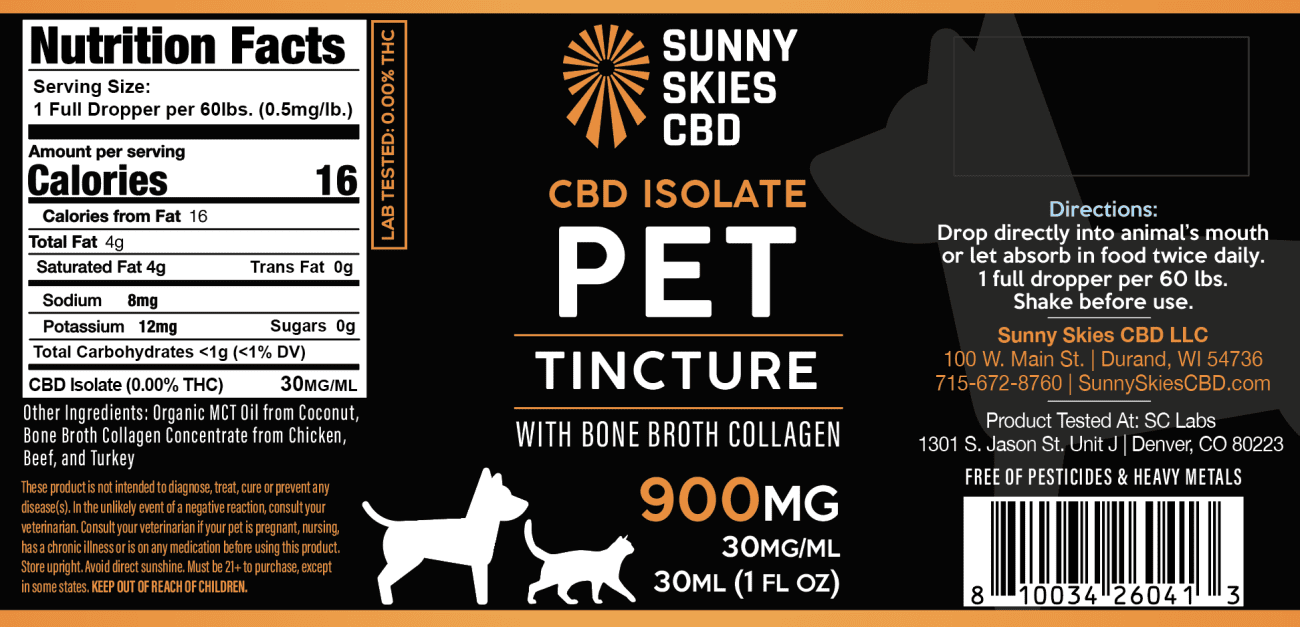 CBD Pet Tincture
