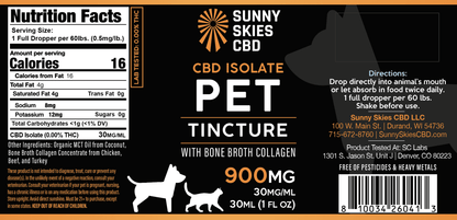 CBD Pet Tincture