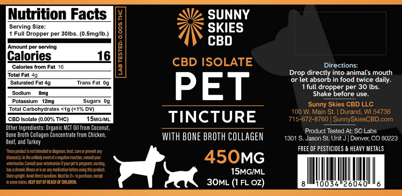 CBD Pet Tincture